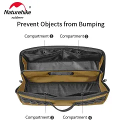 Sac de rangement imperméable pour accessoires de tente NATUREHIKE 900D